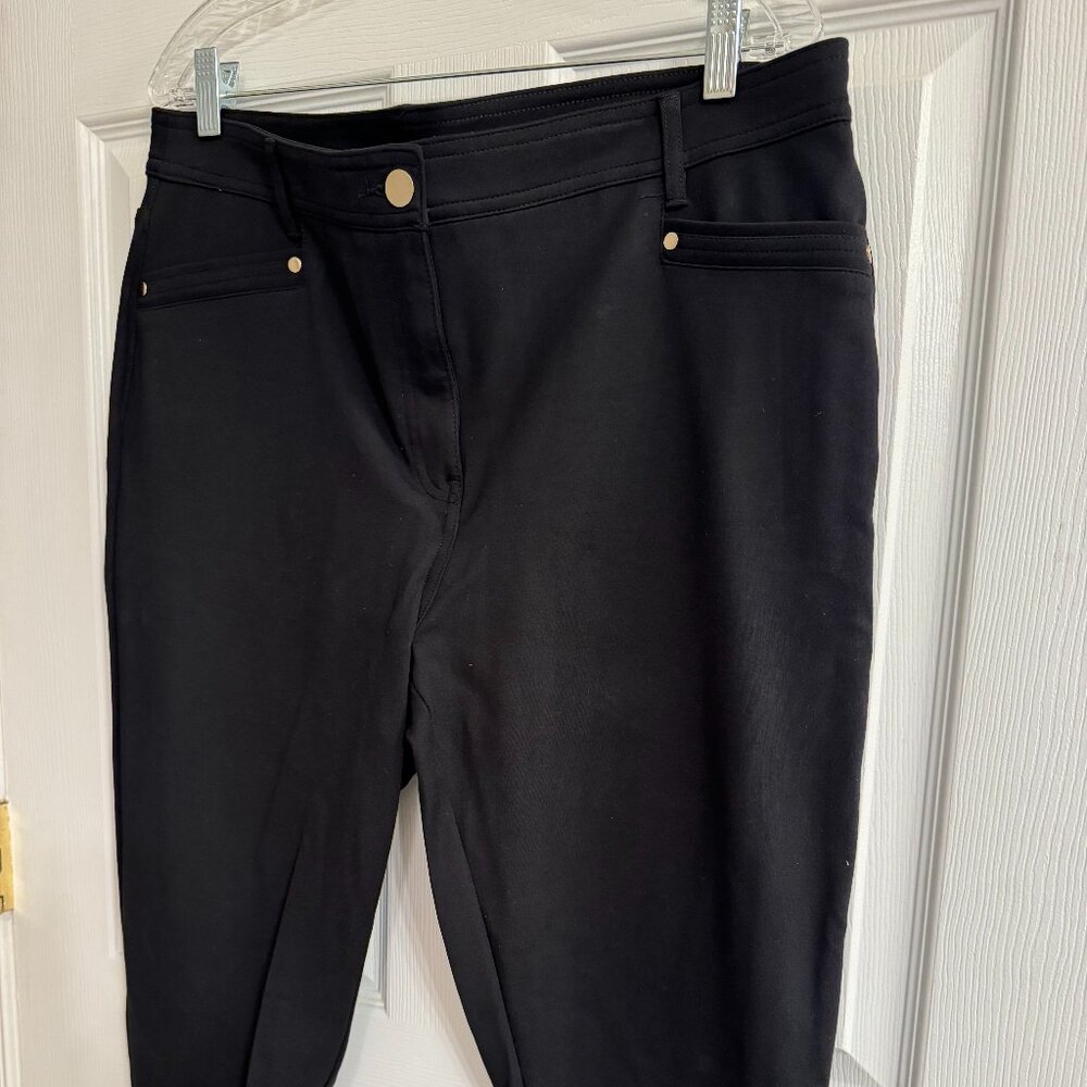 So Slimming Black Trousers from Chico's